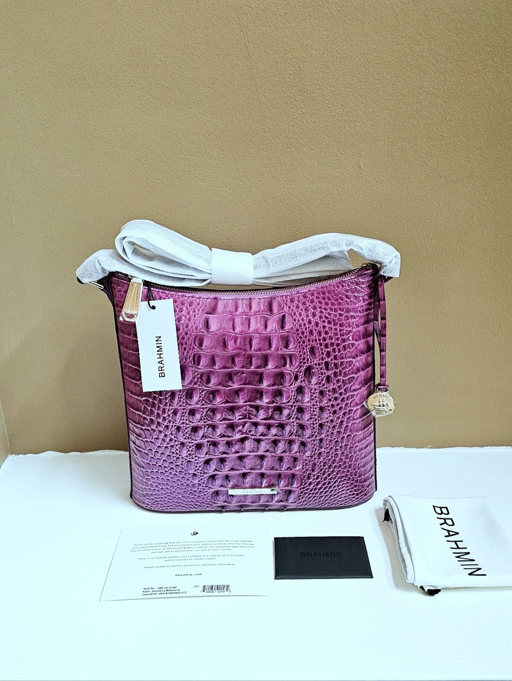 NWT Brahmin DEWBERRY Katie